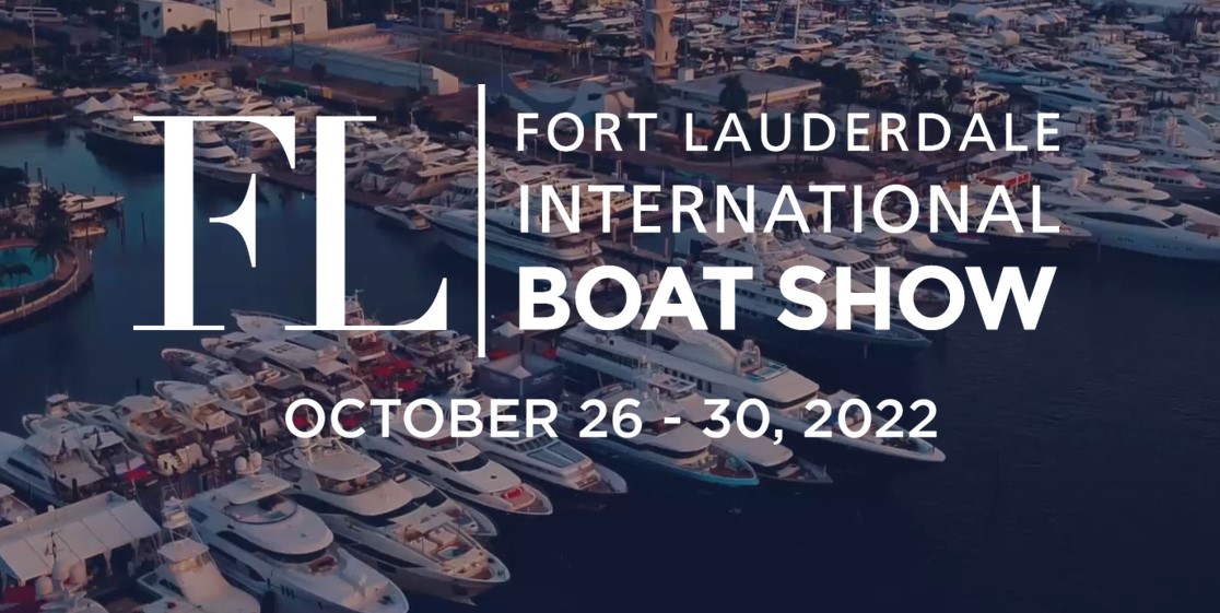 Fort Lauderdale Intrnational Boat show photo and logo